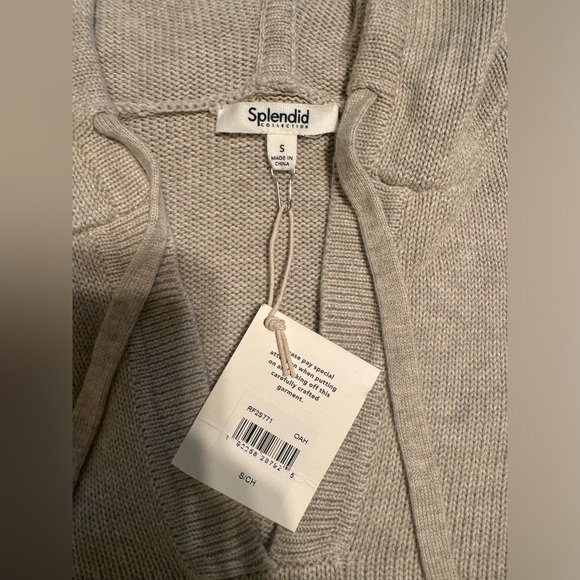 Splendid BELLE SWEATER HOODIE - Picture 7 of 8